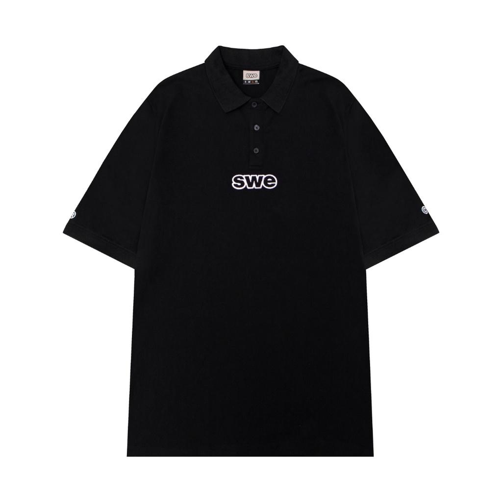 SWE - Áo polo unisex LOGO POLO ngắn tay phong cách đơn giản trẻ trung nhiều màu thời trang chính hãng