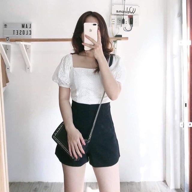 Quần shorts nữ cạp cao siêu Hot