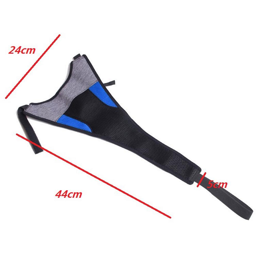 2Pcs Road Bike Trainer Sweat Cover Frame Guard Stationary Net Belt Protectors