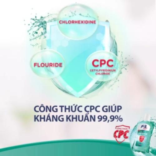 Nước súc miệng P/S 500ml
