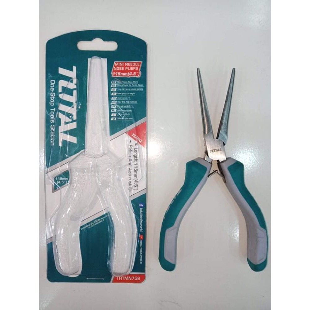 Kềm mũi kim  mini 115mm total THTMN756
