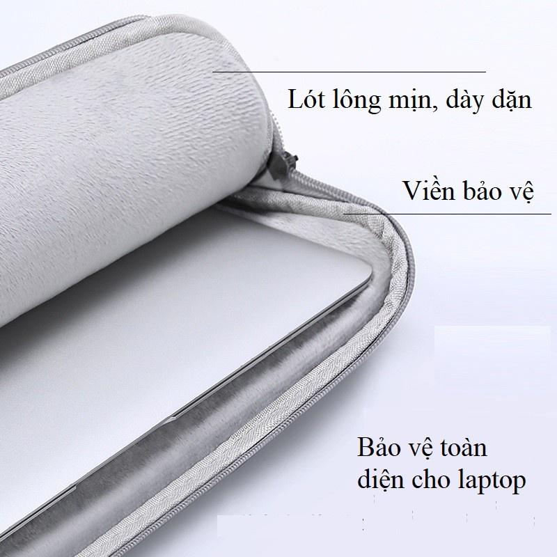 Túi đựng chống sốc và chống nước cho macbook/laptop đủ size BUBM đủ size máy 11 inch - 16 inch.