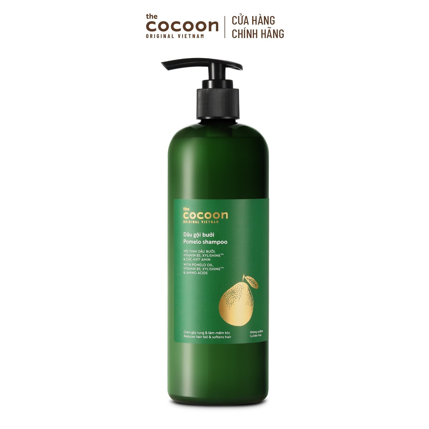 SPECIAL COMBO gội bưởi 500ml + xả bưởi 310ml Cocoon tặng 1 nước dưỡng tóc tinh dầu bưởi 310ml