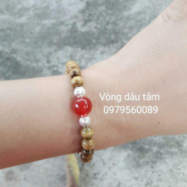 Vòng dâu tằm nữ mệnh hỏa + thổ