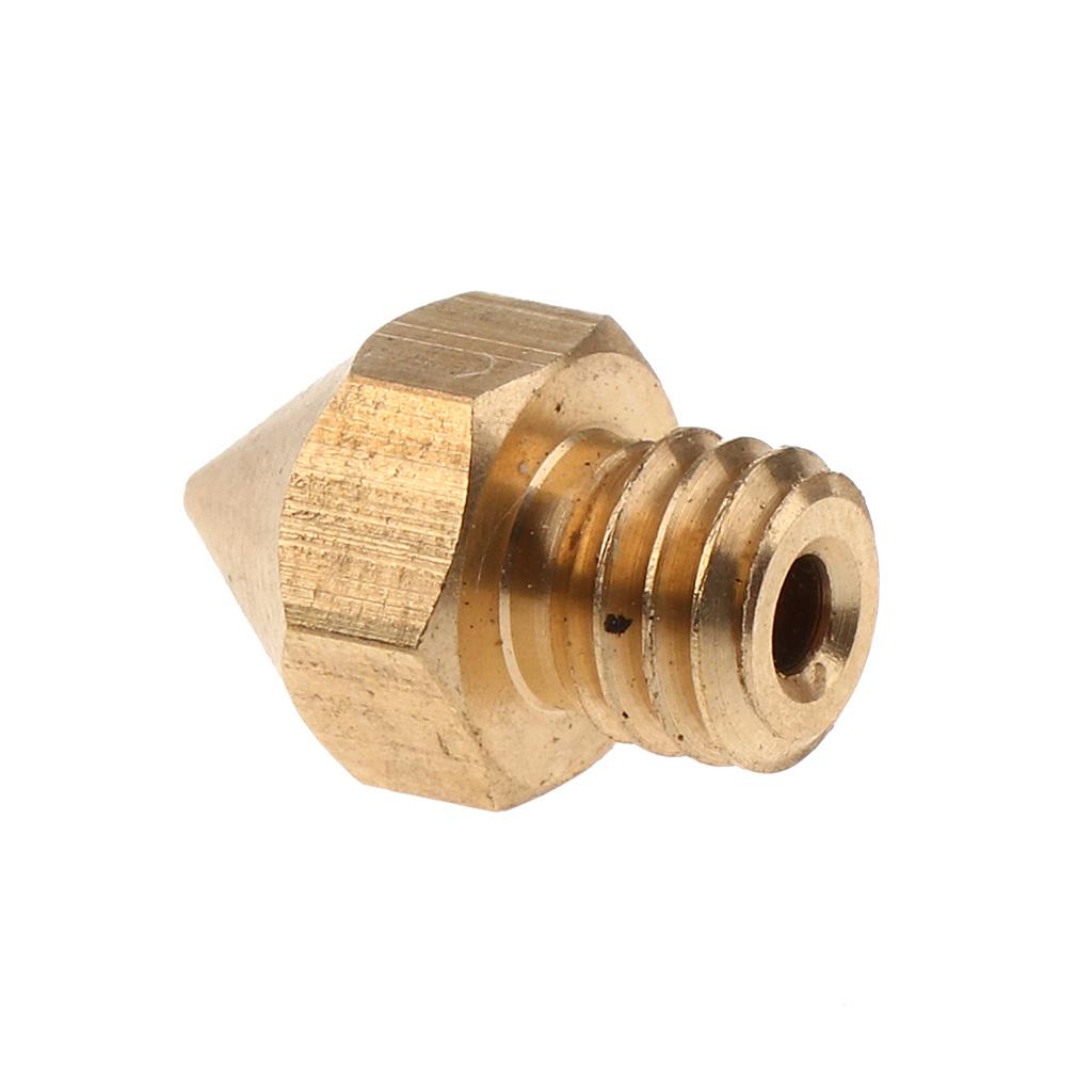 Mini Metal Nozzle for 1.75 Filament V6 Hotend Extruder 3D Printer Parts
