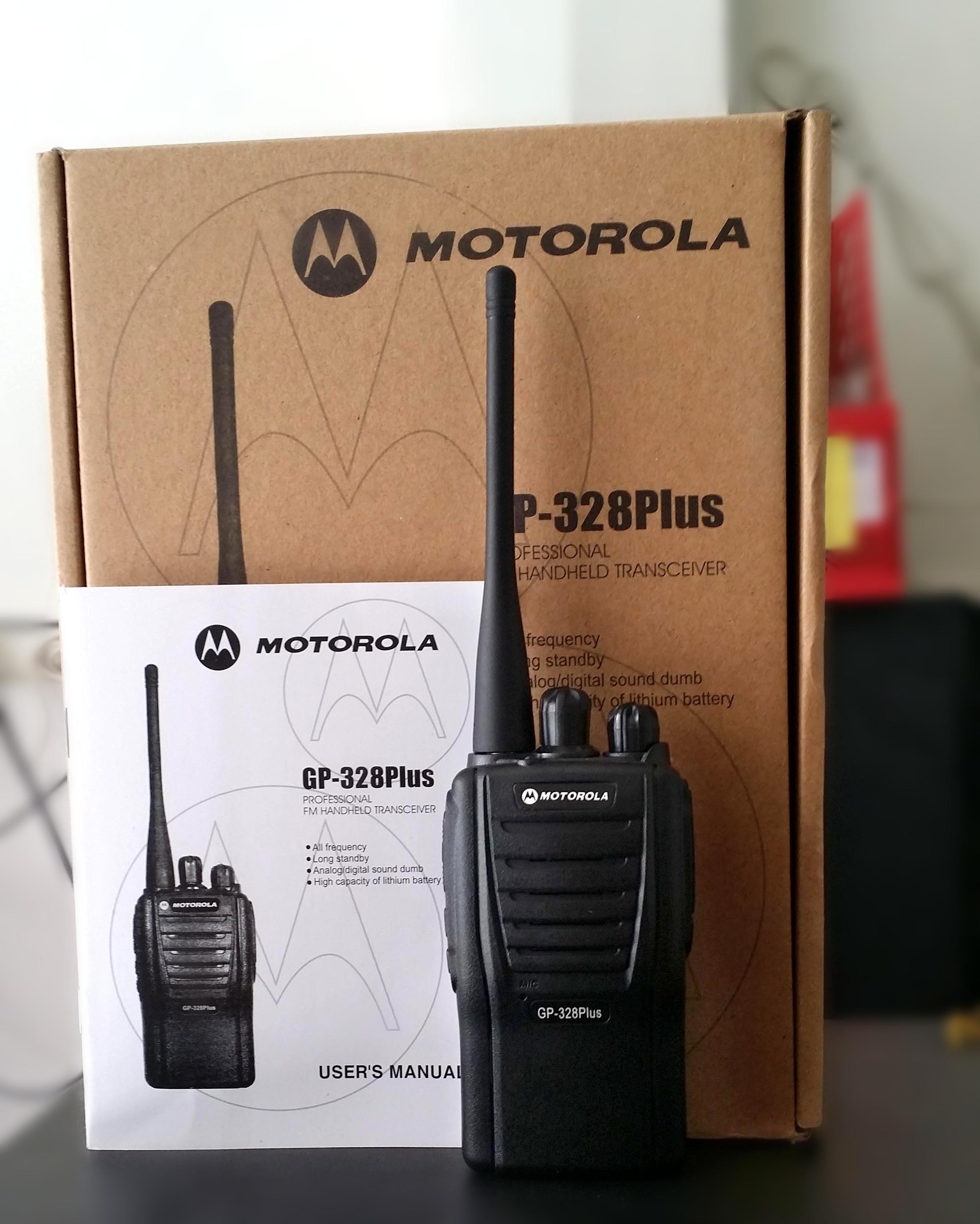 Bộ đàm Motorola GP 328 Plus - Hàng nhập khẩu