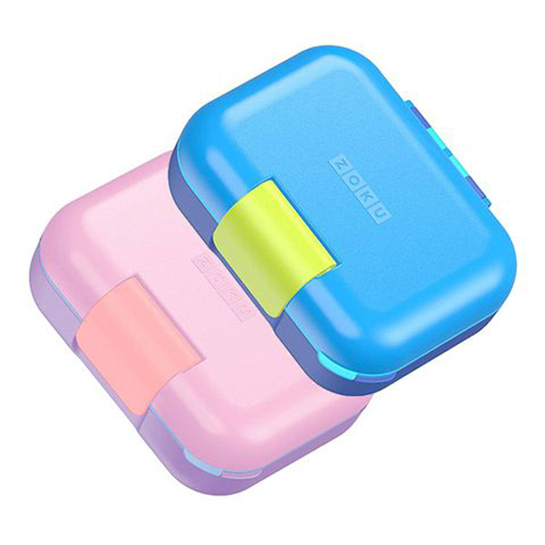 Bộ hộp đựng cơm Bento Junior 2 món ZOKU - Hàng Chính Hãng