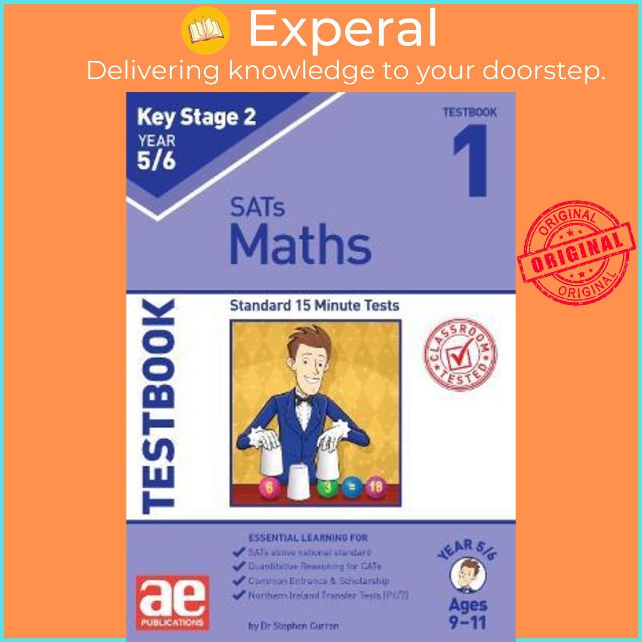 Sách - KS2 Maths Year 5/6 Testbook 1 : Stan by Dr Stephen C Curran,Autumn McMahon,Katrina MacKay (UK edition, paperback)