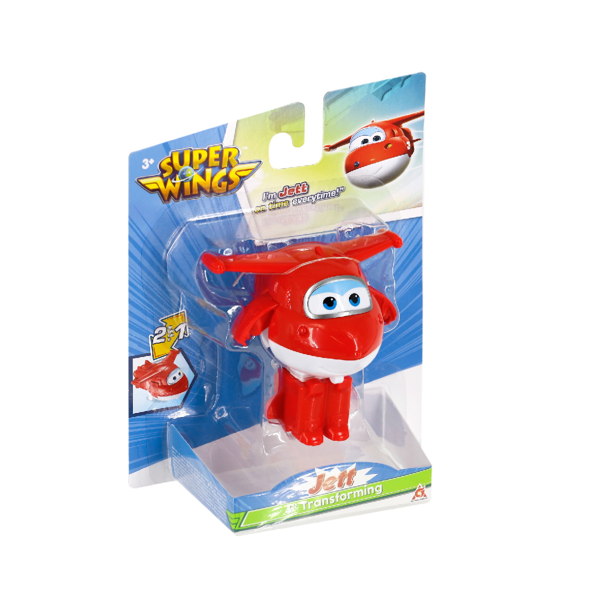 Đồ Chơi Robot Biến Hình Jett Tia Chớp SUPERWINGS EU780621