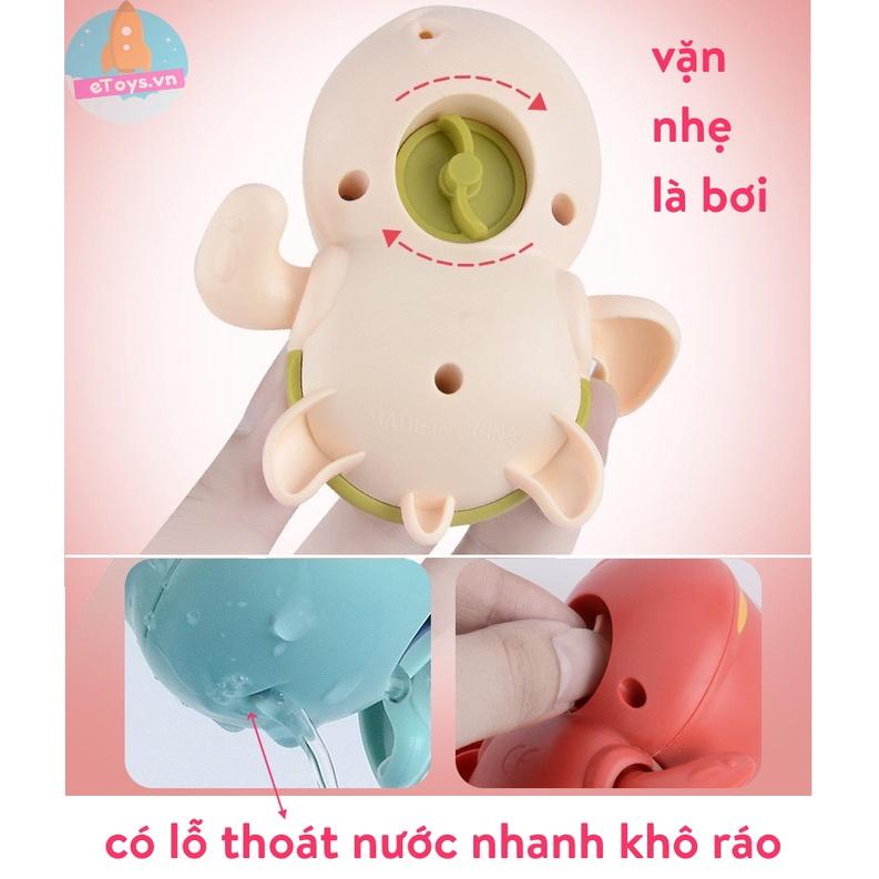 Đồ chơi nhà tắm Rùa bơi trong nước cho bé loại đẹp vặn cót là bơi cực vui