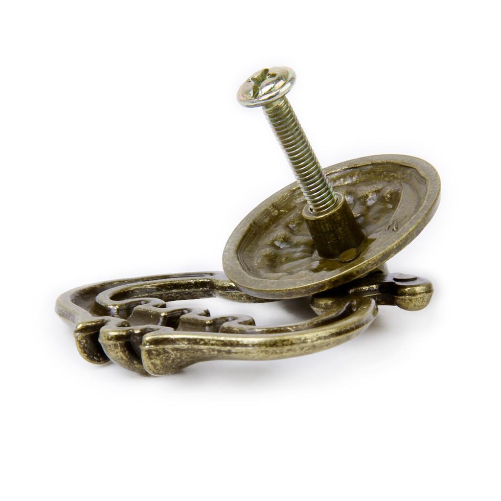 Antique Cabinet Cupboard Drawer Door Pull Handles 55mm