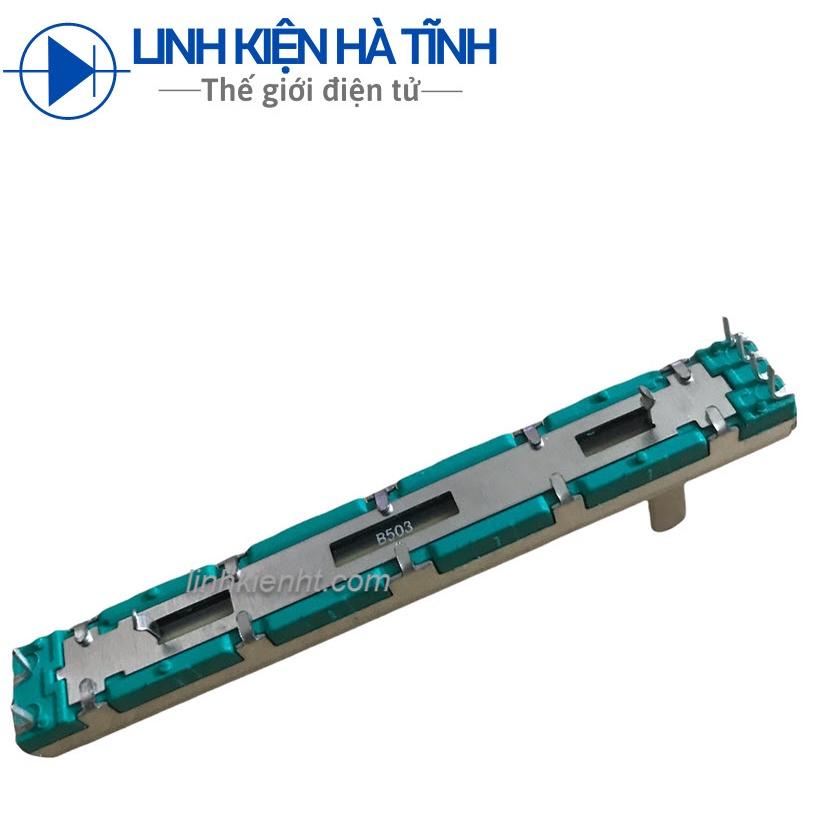 Chiết áp MIXER, trượt, kéo 75MM đôi 50K