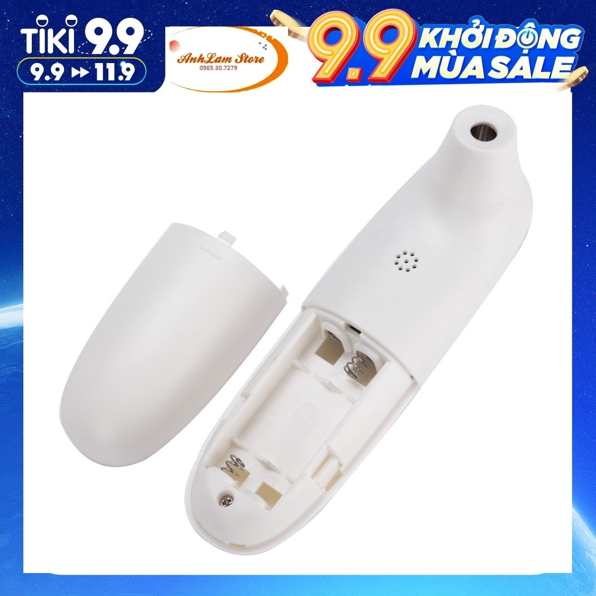 Hình ảnh [Tặng kèm pin] Nhiệt kế điện tử hồng ngoại cảm ứng Wreadycare đo trán đa năng - Anhlam Store