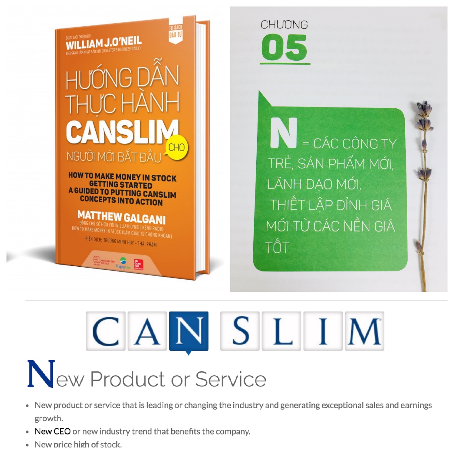 BỘ SÁCH CỦA WILLIAM O’NEIL & CÁC MÔN ĐỆ: Nhà Đầu Tư Thành Công, Làm Giàu từ Chứng Khoán, Hướng Dẫn Thực Hành CANSLIM, Cách Kiếm Lợi Nhuận 18.000% từ TTCK