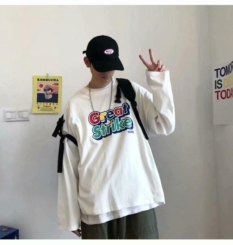 Áo Thun Form Rộng Tay Dài Unisex 3 Màu