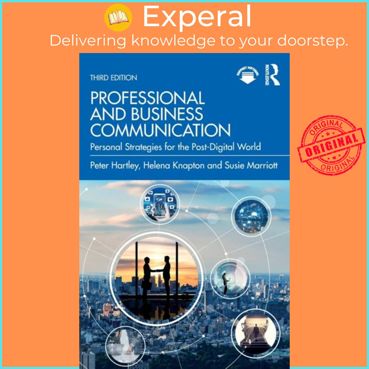 Sách - Professional and Business Communication - Personal Strategies for the Po by Peter Hartley (UK edition, paperback)