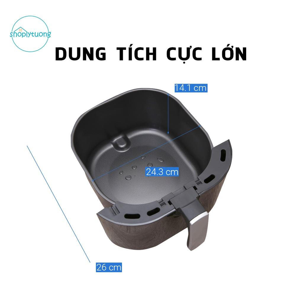 Nồi Chiên Không Dầu Công Suất 1800W - 8 Chế Độ Nấu - Màn Hình Điều Khiển Điện Tử - Dung Tích Lớn 8.8L- Hàng Chính Hãng BH 12T