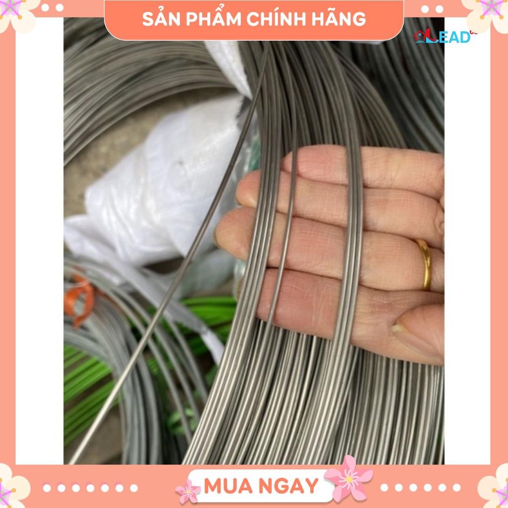 Dây thép buộc ,dây thép inox 1.5li không rỉ,sáng bóng