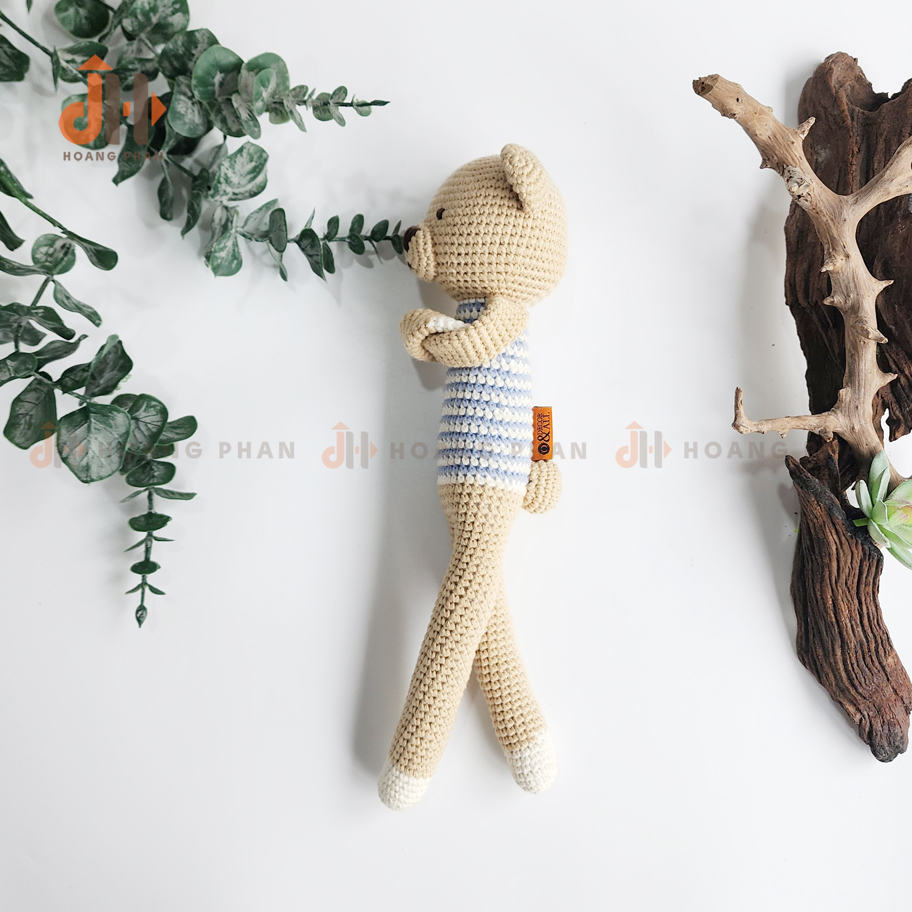 Bộ Quà Tặng Fire - Gấu bông móc len Dano