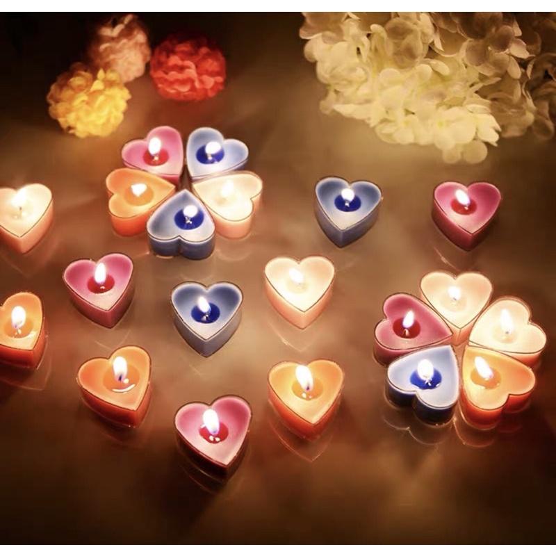 Nến Thơm Tealight Không Khói Handmade Nhiều Màu - Dory Lab