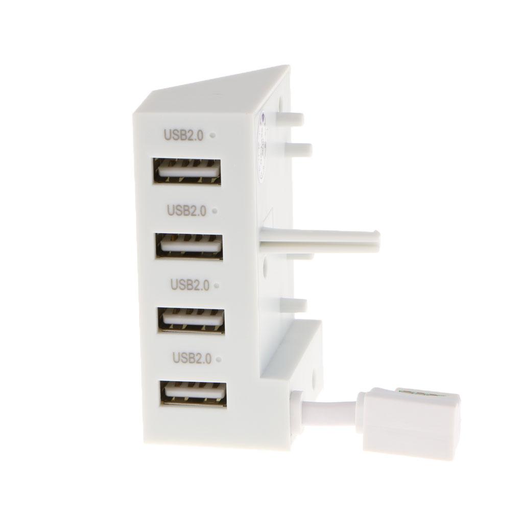 Sunnimix 4 Cổng USB 2.0 Đa Thiết Bị Tiếp Hợp Bộ Chia Siêu Tốc Độ Dành Cho Tay Cầm Xbox One S
