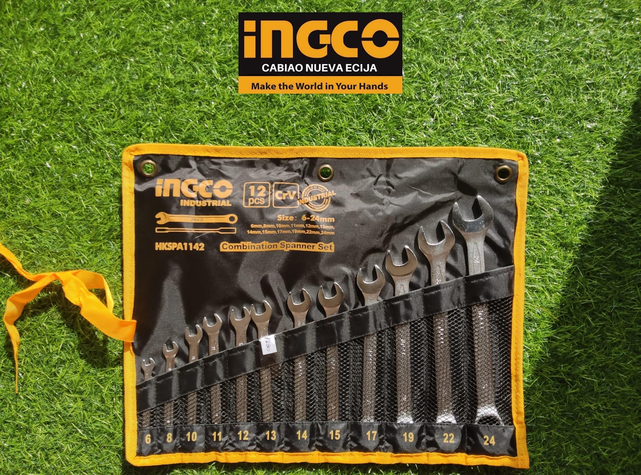 BỘ 12 CỜ LÊ VÒNG MIỆNG 6-24MM/6-32MM INGCO - HÀNG CHÍNH HÃNG