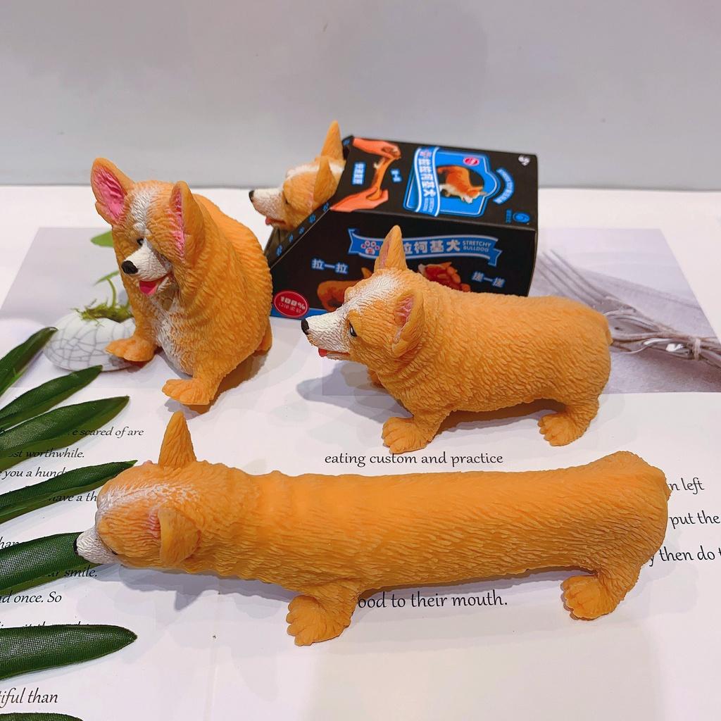 Chó Corgi,Chó Nhật Bóp Xả Stress/ Đồ chơi squishy Giá Rẻ giảm căng thẳng chất lượng đảm bảo