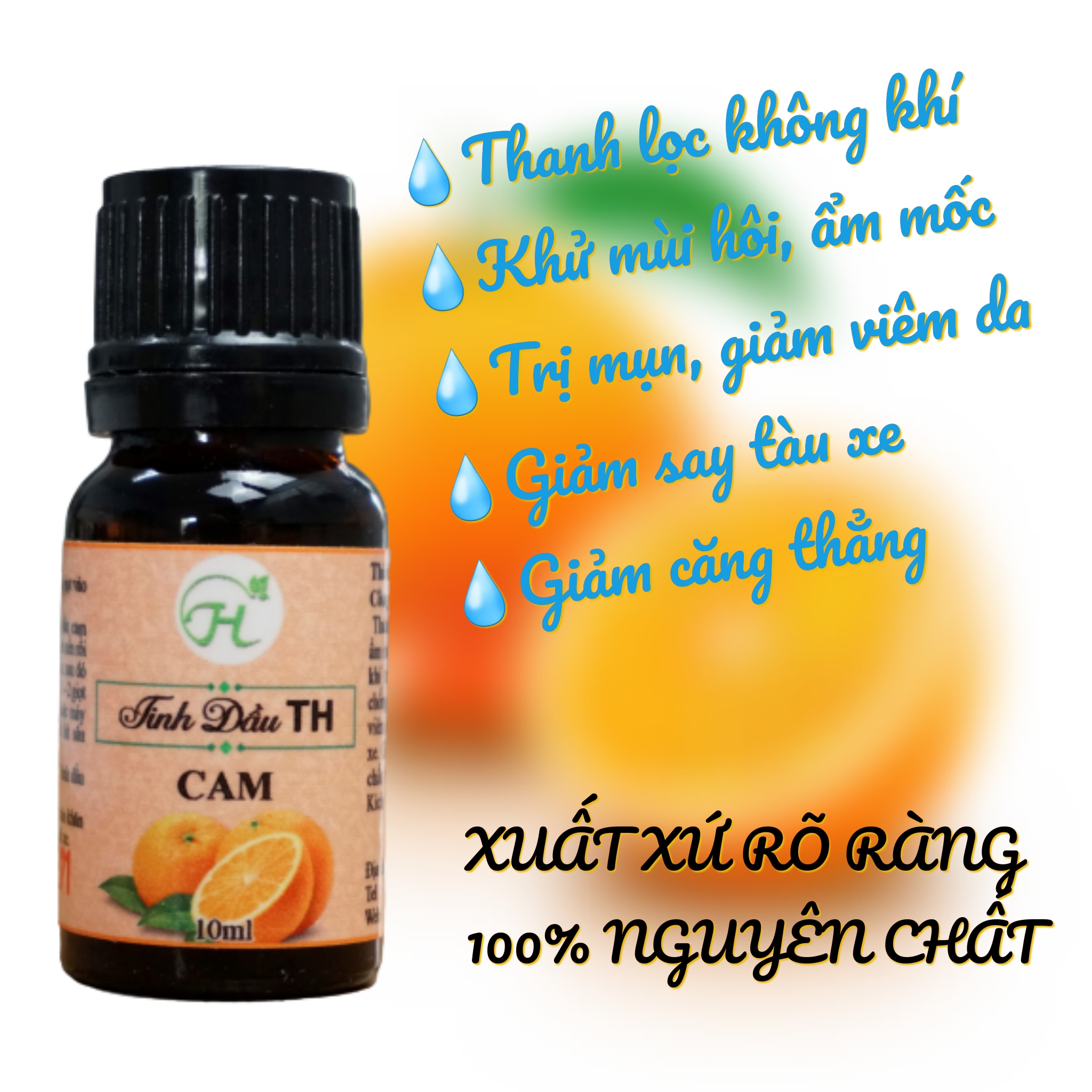 Combo 2 Tinh Dầu: Bạc Hà (50ml)+Cam Ngọt (50ml) - Hàng Việt Nam Nguyên Chất, Giúp Giảm Stress, Xua Đuổi Côn Trùng Và Khử Mùi Hiệu Quả, Thích Hợp Dùng Với Đèn Xông Và Máy Khuếch Tán.