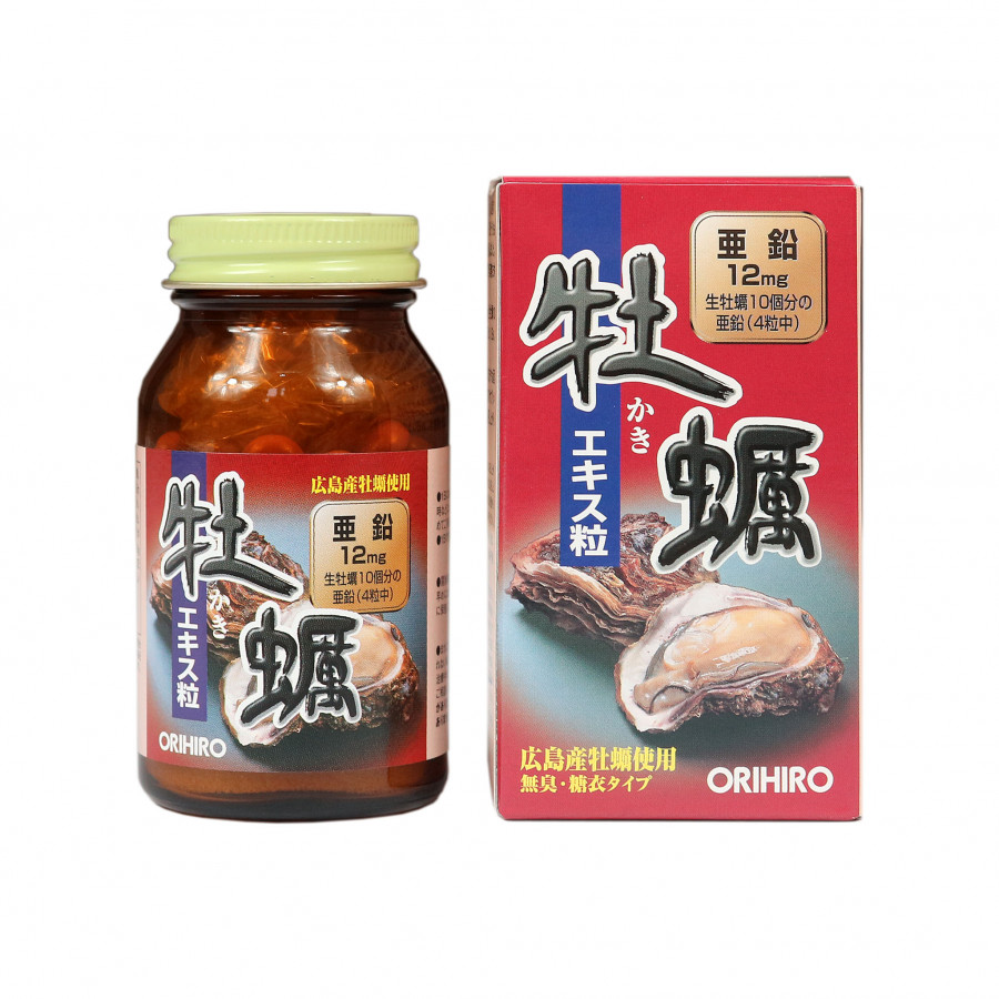 Viên uống tăng cường sinh lý nam Hàu tươi nhật bản Orihiro ( Orihiro New oyster extract tablet)