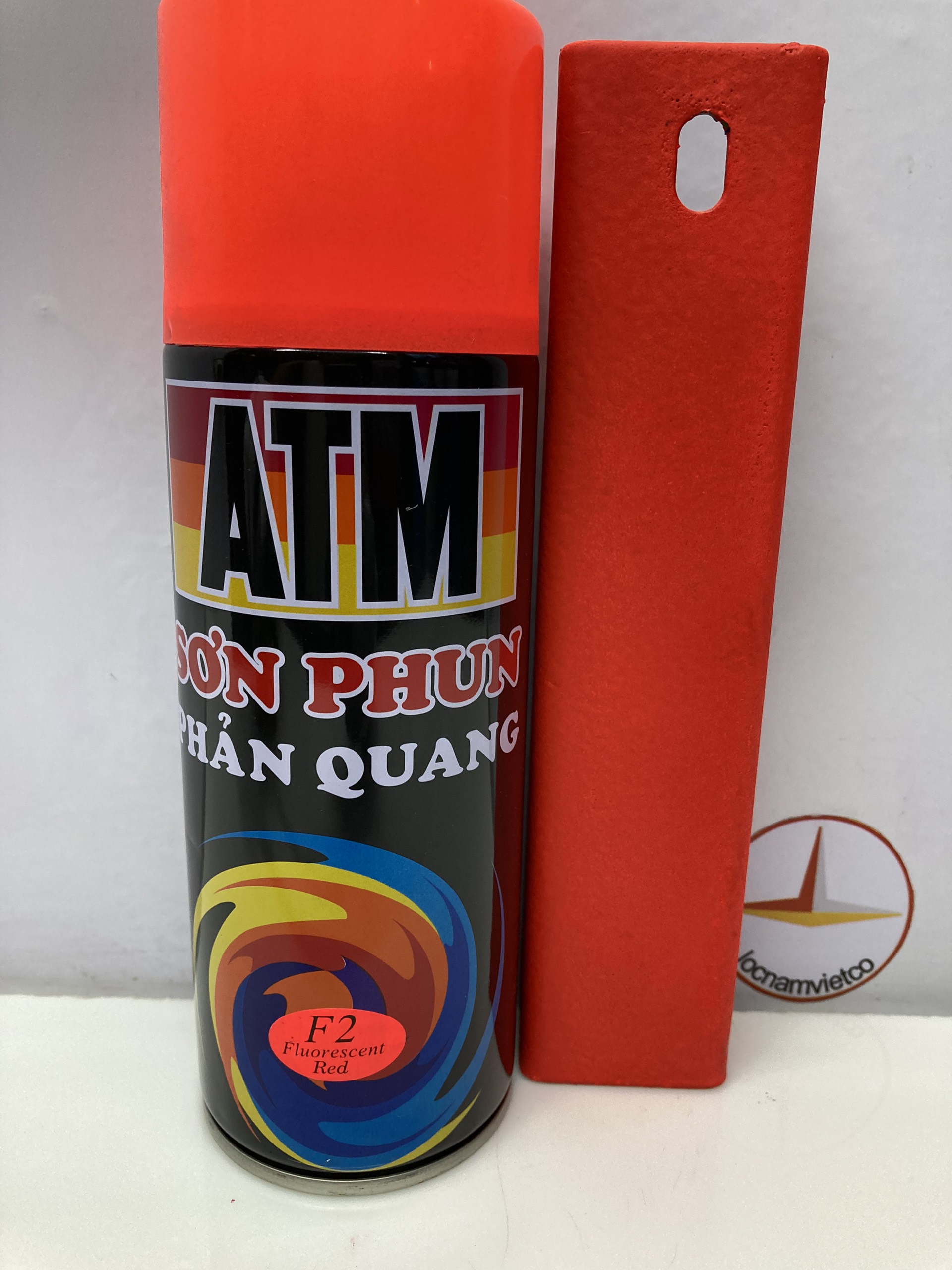 Sơn xịt màu đỏ phản quang ATM F2