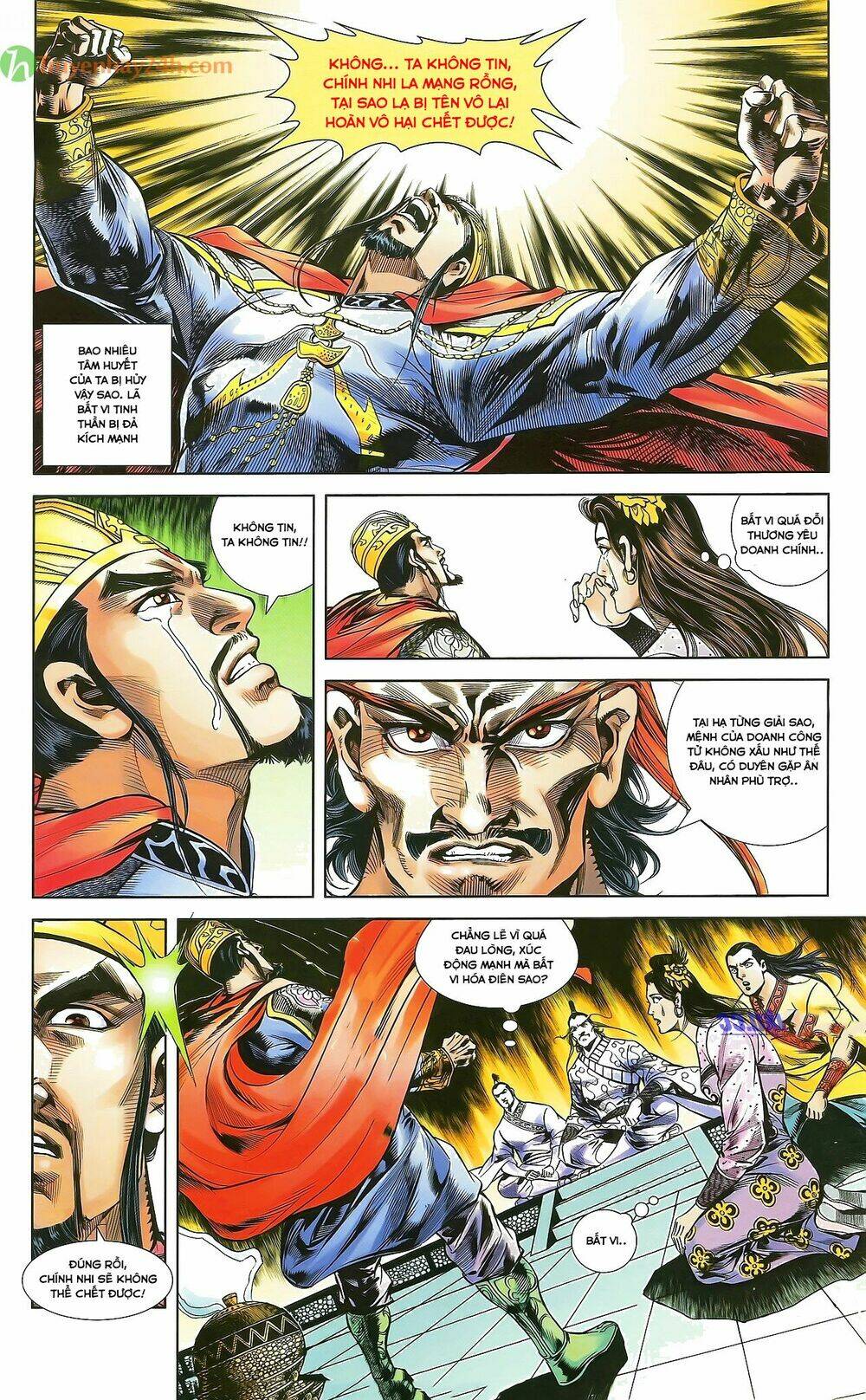 thiên tử truyền kỳ 2 - tần vương doanh chính chapter 32 16