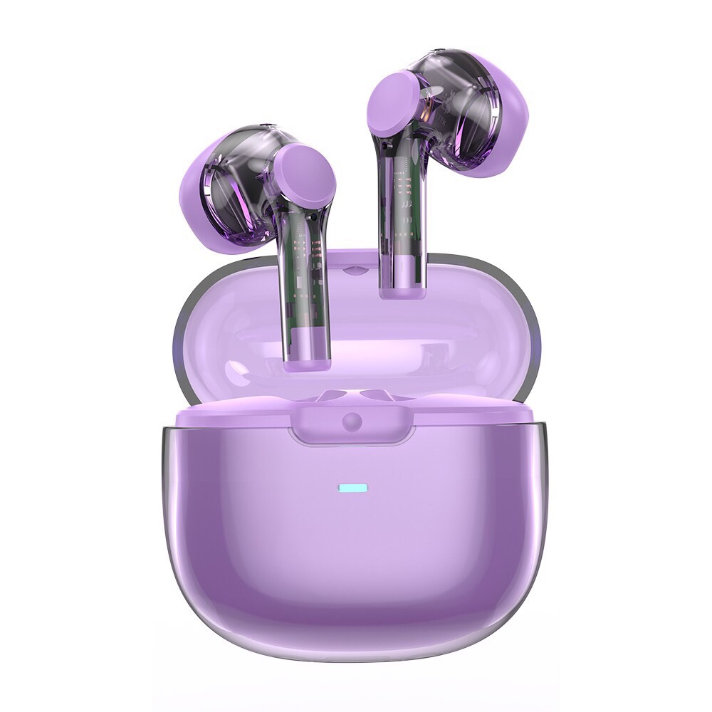 Tai nghe Wiwu Pure Sound TWS12 kết nối Bluetooth V5.3, có điều khiển cảm ứng trực tiếp trên tai nghe - Hàng chính hãng