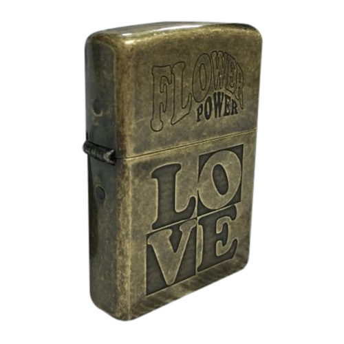 Hình ảnh Bật Lửa Zippo 201fb Flower Power Love 2