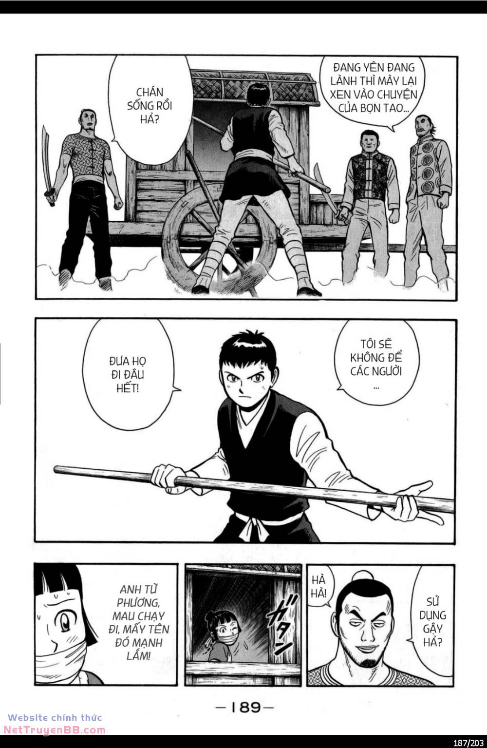 Hoàng Phi Hồng Ngoại Truyện chapter 3 187