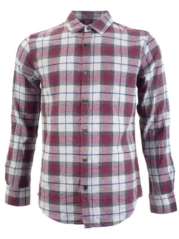 Áo Sơ Mi Nam Belivery Hills Club Polo Slim Fit Flannel Shirt - SIZE S-M