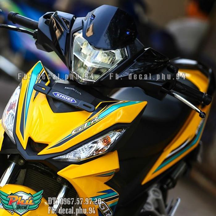 Tem rời Winner GTR Vàng đen