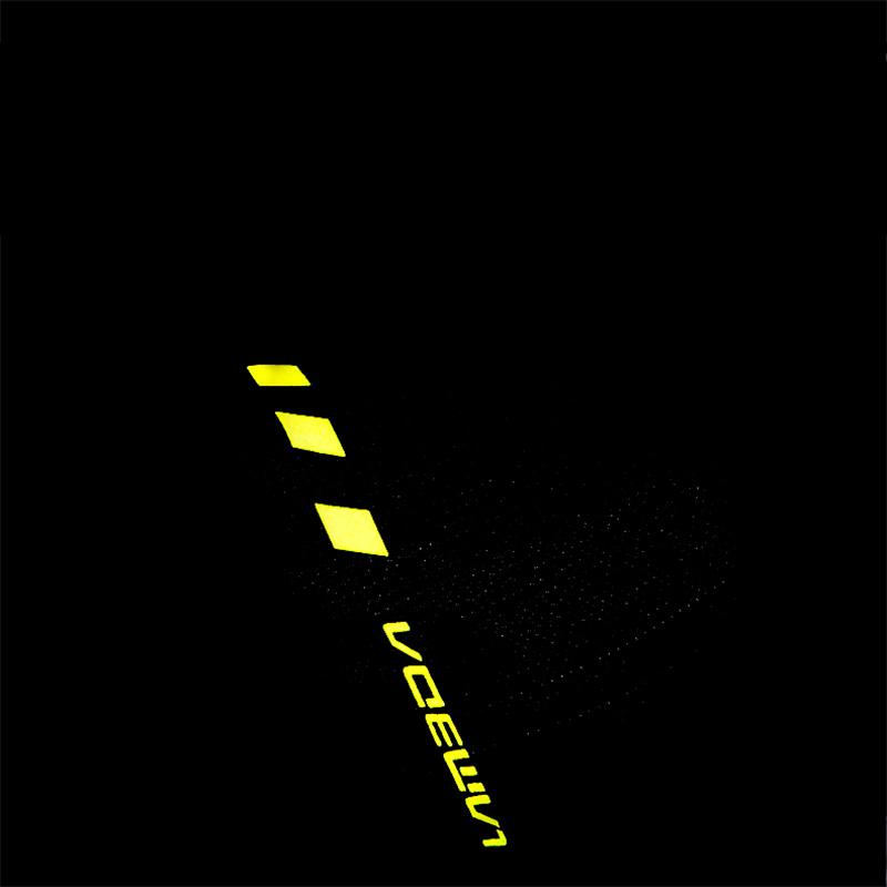 Lameda Shock hấp thụ găng tay đi xe đạp thoáng khí Color: Black white Size: XXL