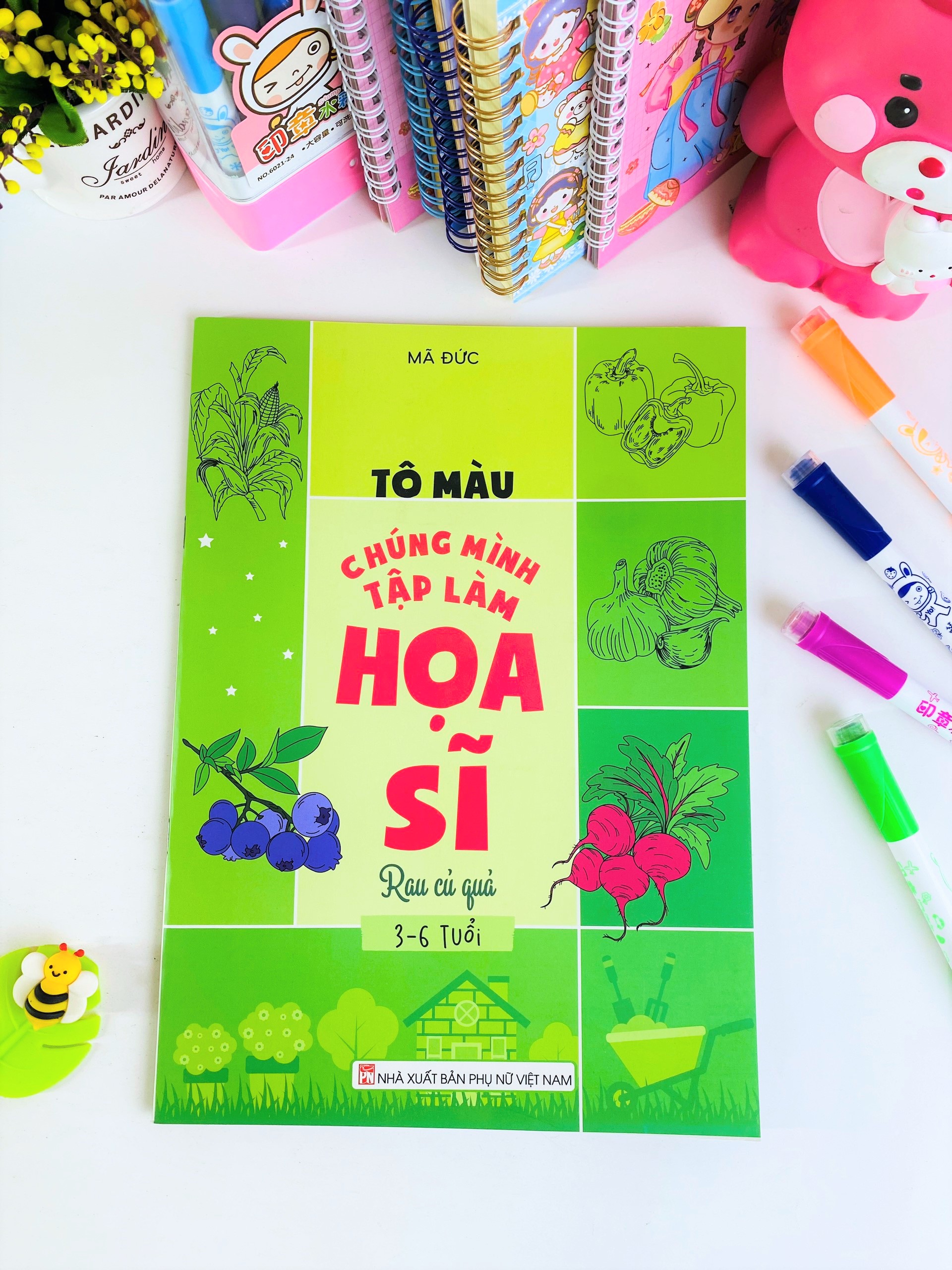 Sách - Tô Màu Chúng Mình Tập Làm Họa Sĩ - ndbooks