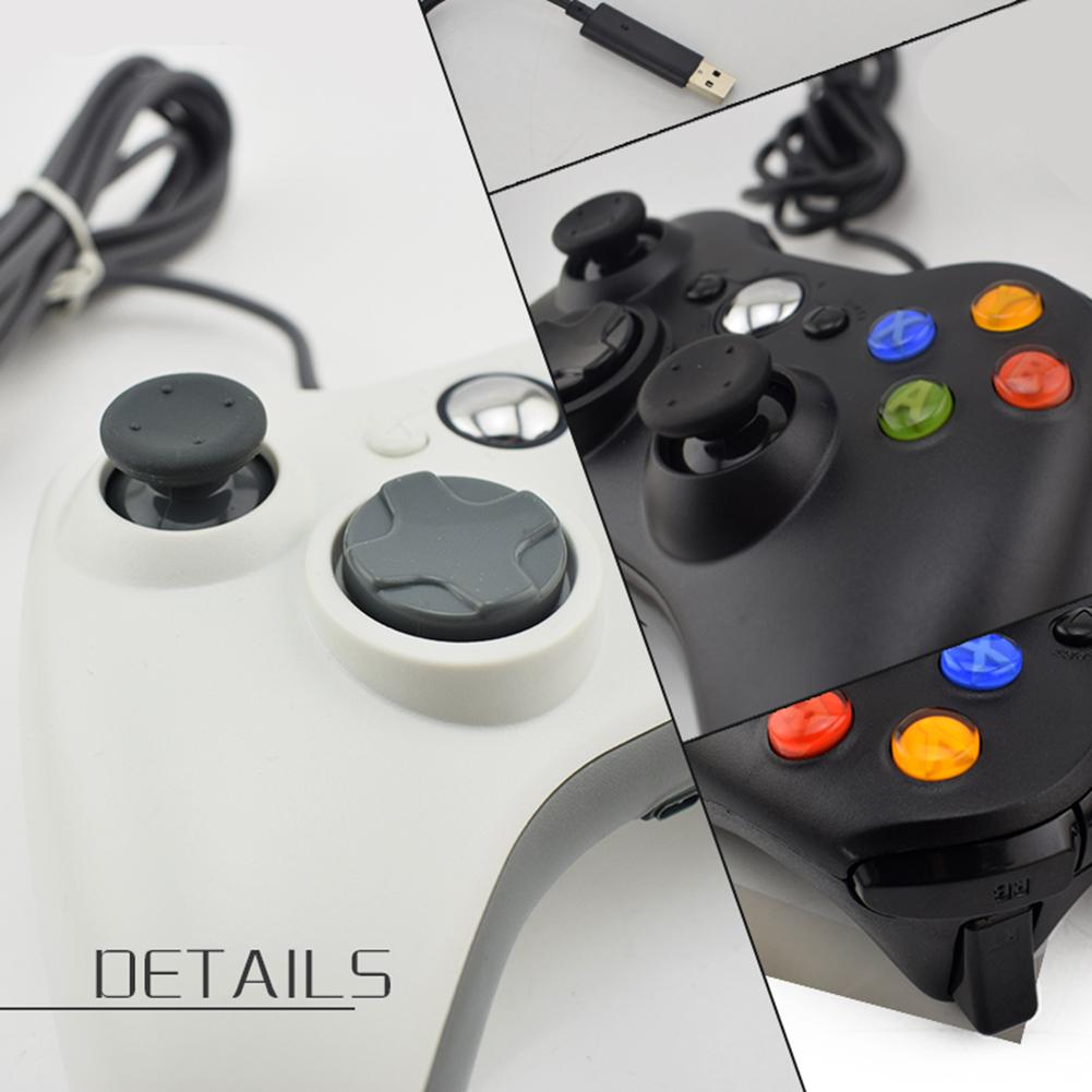 Bộ điều khiển tay cầm chơi game PC có dây USB Cần điều khiển cho Windows