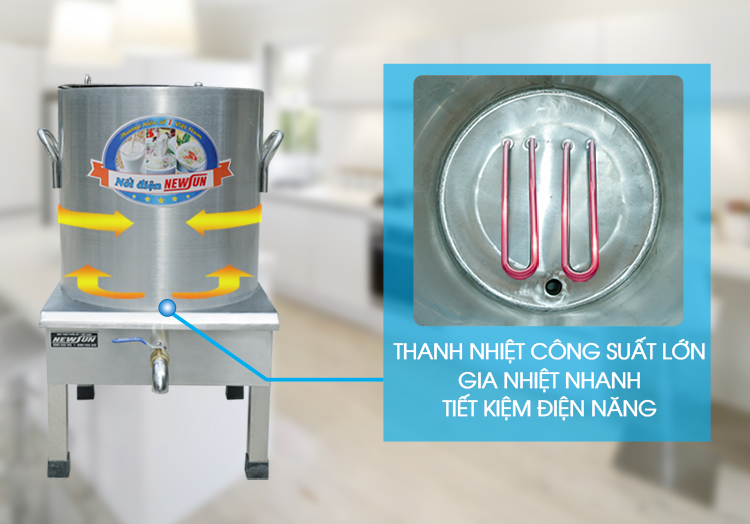 Nồi Nấu Phở Tủ Điện Rời 20L - Hàng chính hãng