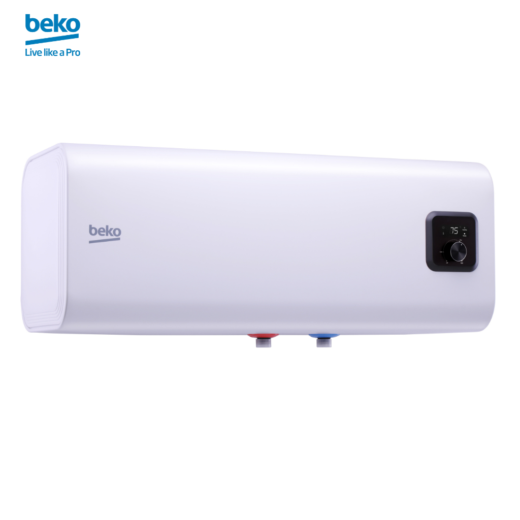 Máy Nước Nóng Gián Tiếp/Bình Nóng Lạnh BEKO Dung Tích 30 Lít, Công Suất 2500W, Làm Nóng Tối Đa 80°C - BWH30SDH - Hàng Chính Hãng