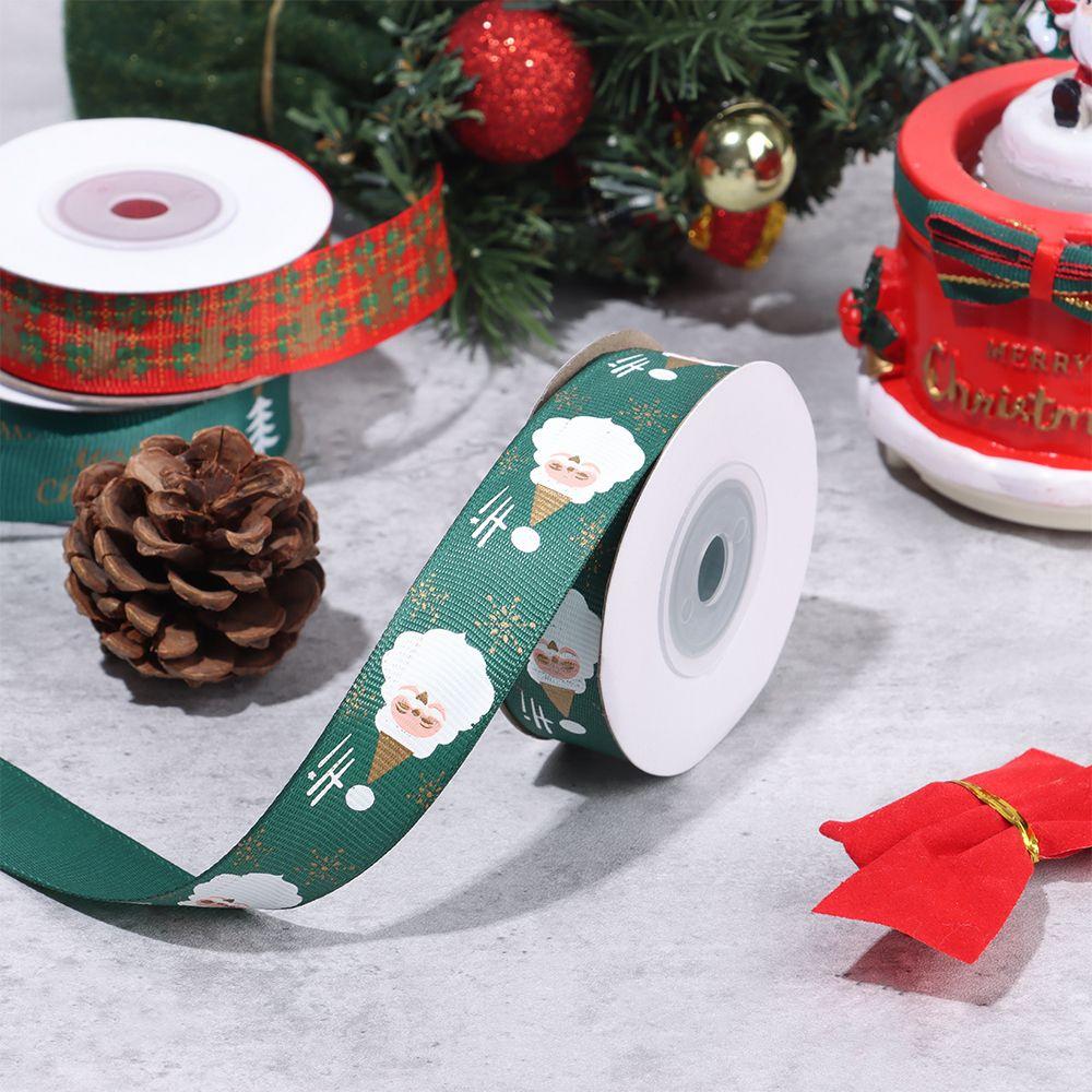 Cuộn dây ruy băng 20mm 10 Yards trang trí giáng sinh