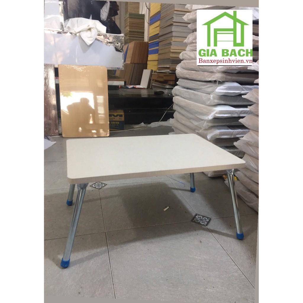 Bàn Gỗ Công Nghiệp MDF Chân Ống Xếp Gọn 40x60x30