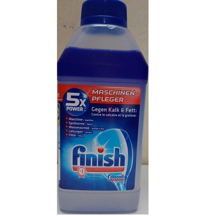 Nuớc vệ sinh máy rửa chén bát Finish chai 250ml