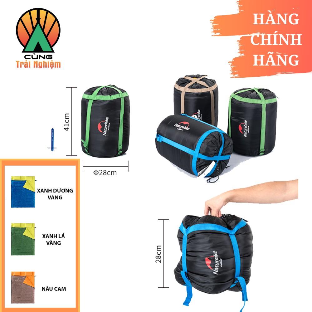 Túi Ngủ Đôi Chính Hãng Naturehike SD15M030-J Cho 2 Người, Siêu Gọn 2kg