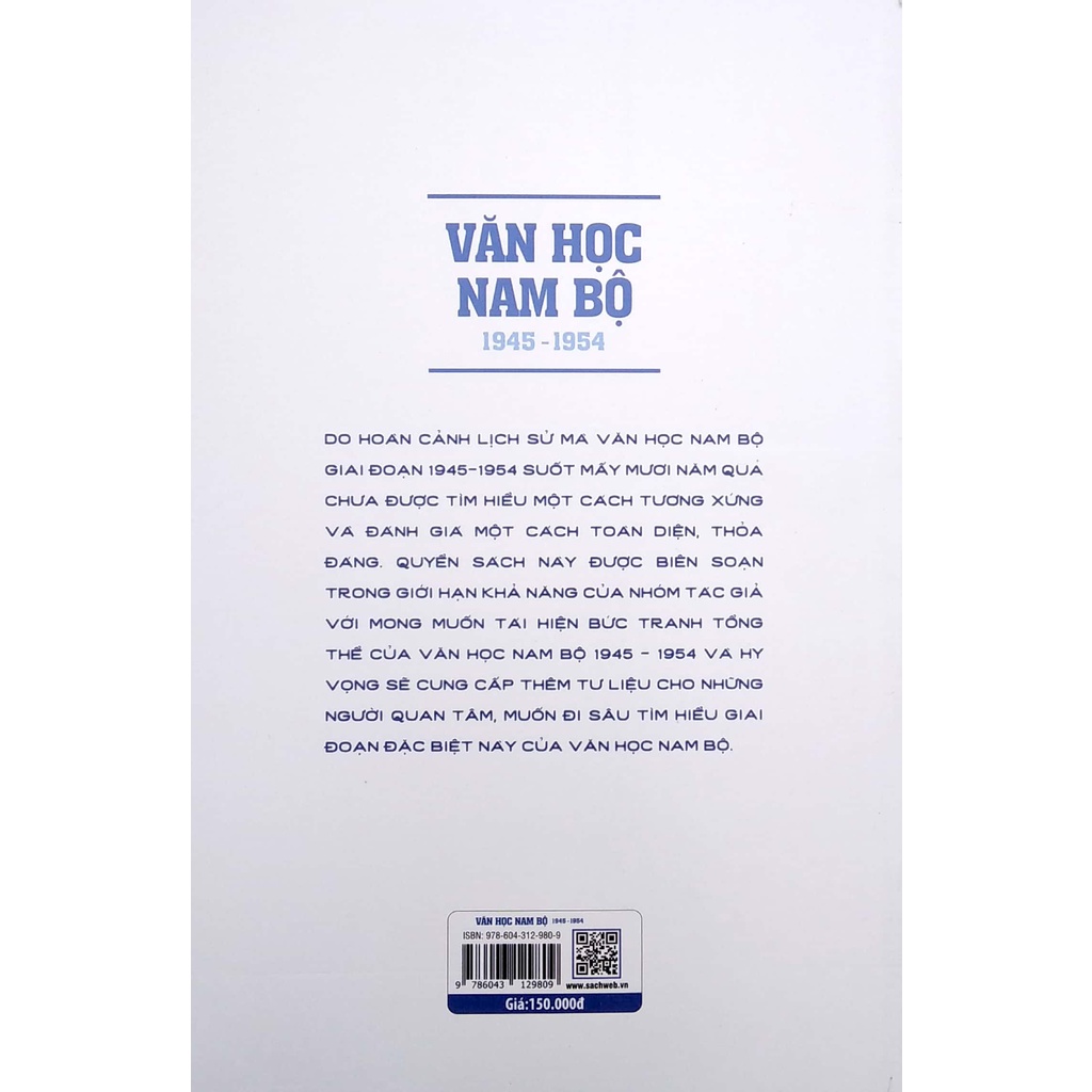 Văn Học Nam Bộ 1945 - 1954