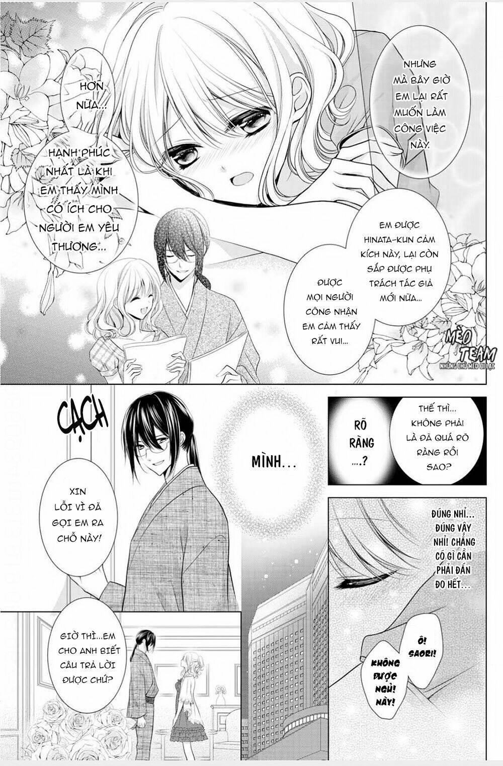 tiểu thuyết gia gợi cảm thì thầm bên tai cô gái nhỏ chapter 9 15