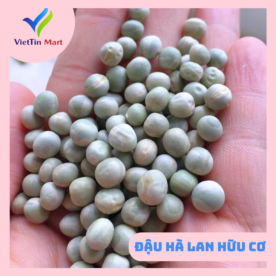 Đậu Hà Lan Xanh Nguyên Hạt 500g VietTin Mart