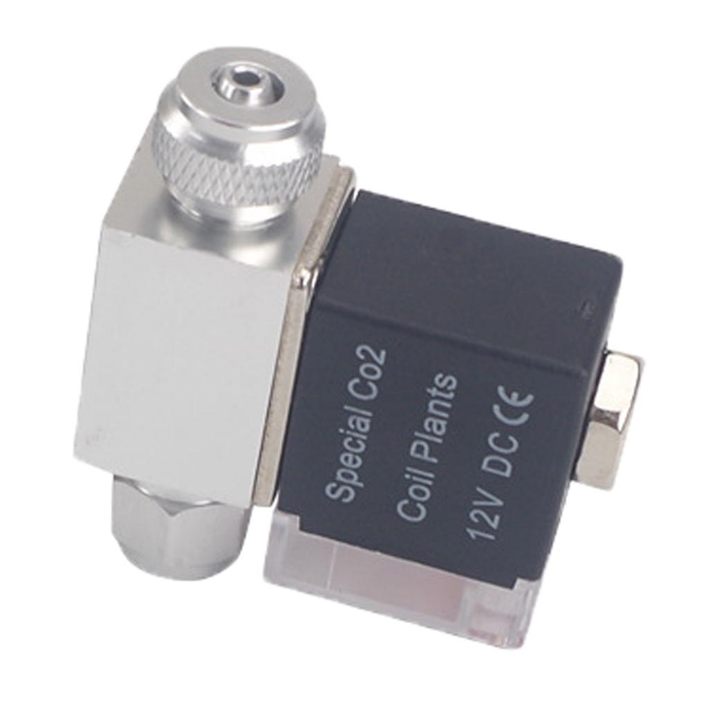 CO2 Aquarium Electric Solenoid Valve Magnetic Valve US Plug