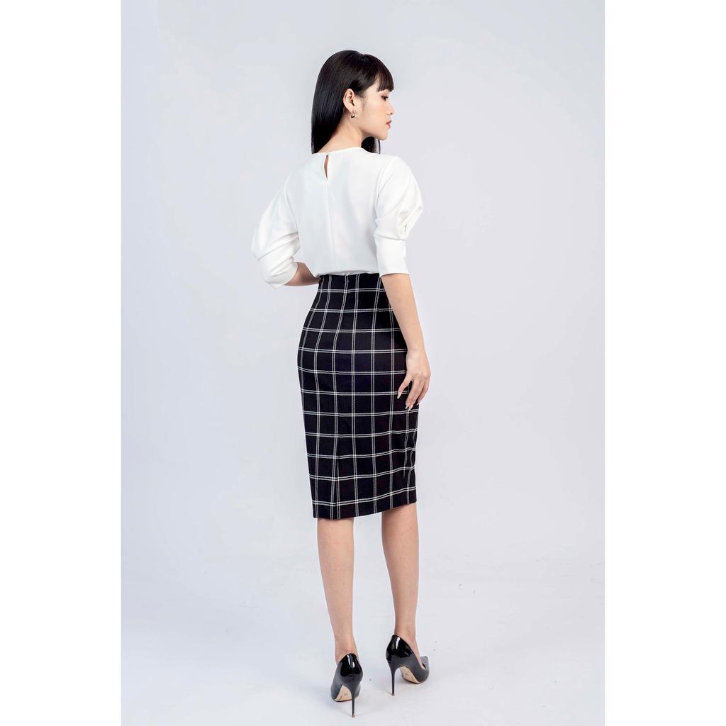 Chân váy bút chì, đính nơ to MMOutfit M-JU060621084